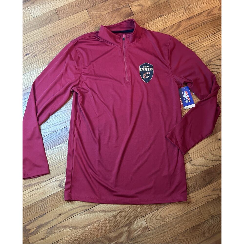 NBA Ultra game Cleveland Cavaliers 1/4 Zip Longsleeve medium